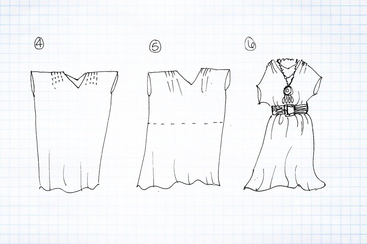 проста модел лятна рокля